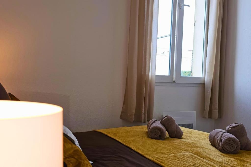 L'Orchidee, Proche De La Gare Avec Clim Et Terrasse Apartment นาร์บอนน์ ภายนอก รูปภาพ