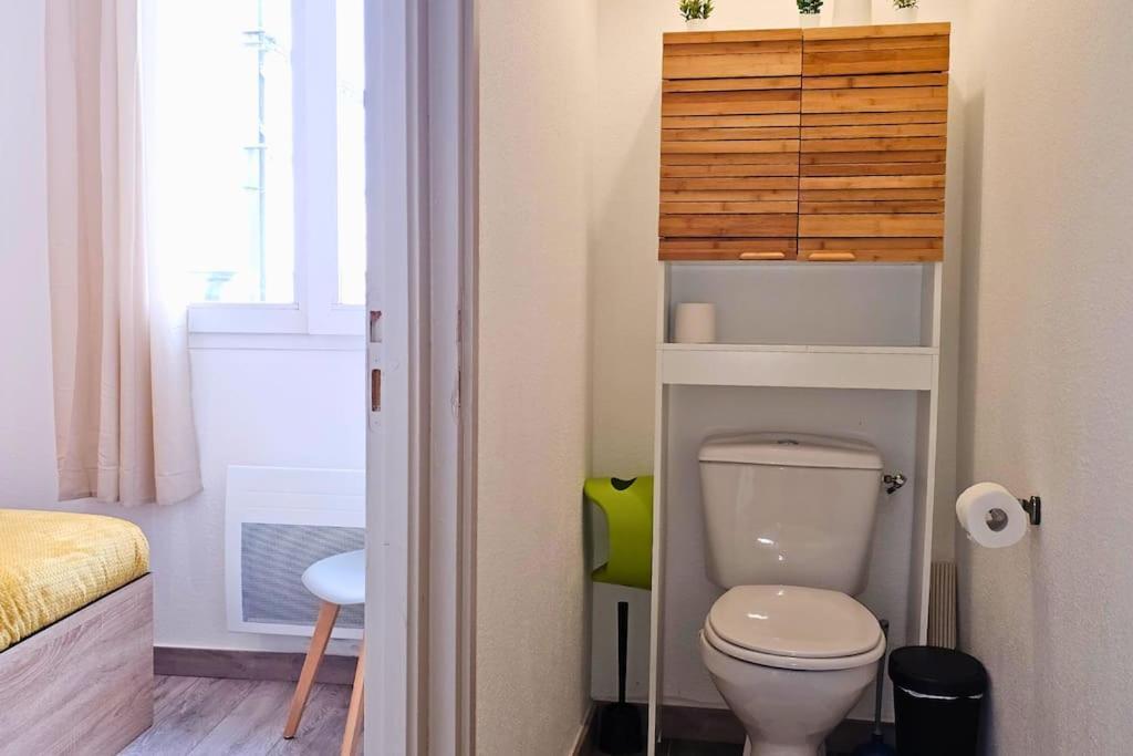 L'Orchidee, Proche De La Gare Avec Clim Et Terrasse Apartment นาร์บอนน์ ภายนอก รูปภาพ